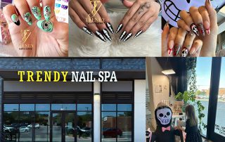 halloween acrylic nails san marcos, spooky nail art, halloween nails near me